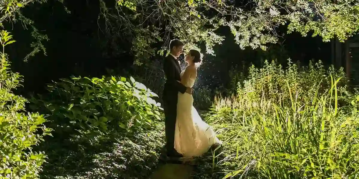 pernikahan di garden forest